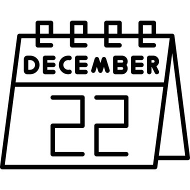 Takvim simge tasarlamak vektör