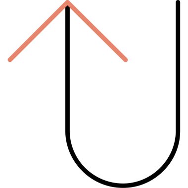 ok simgesi vektör illüstrasyonu