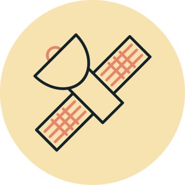 Yemek. Web simgesi basit illüstrasyon