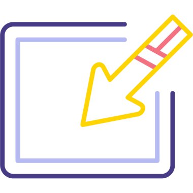 seo modern simgesinin vektör illüstrasyonu