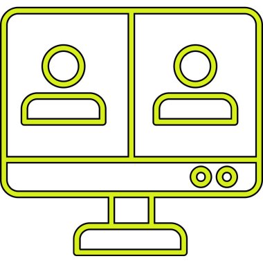 Bilgisayar monitörü simgesi, özet biçimi