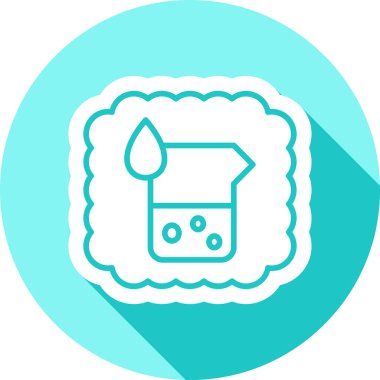 Bir besin simgesinin vektör illüstrasyonu