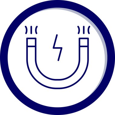 Güç. Web simgesi basit illüstrasyon