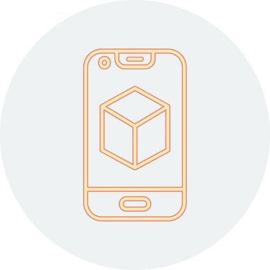 cep telefonu ikonu vektör illüstrasyonu