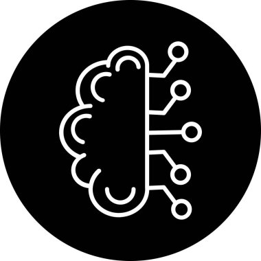 Bulut simgesi vektör illüstrasyonu