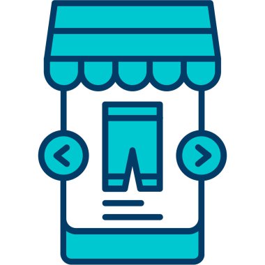 Mobil Dükkan. Basit tasarım