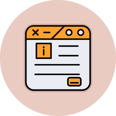 Web simgesi tasarım vektörü