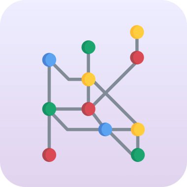 Vektör çizimi. beyaz arkaplanda ağ yapısı