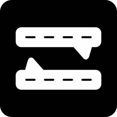 yiyecek ikonu vektör illüstrasyonu