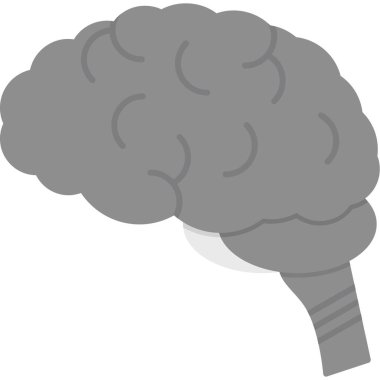 Büyük bir beyin simgesi olan beyin.