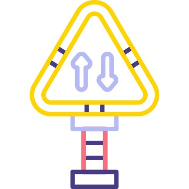 Trafik ışıkları simgesinin vektör illüstrasyonu