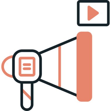 seo modern simgesinin vektör illüstrasyonu