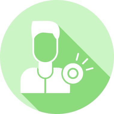 Müşteri bakım vektör simgesi