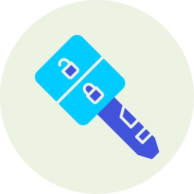 Anahtar. Web simgesi basit illüstrasyon