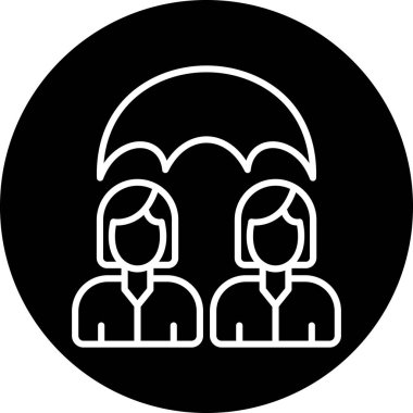 Modern b 'nin vektör illüstrasyonu insanların ikonundan yoksun