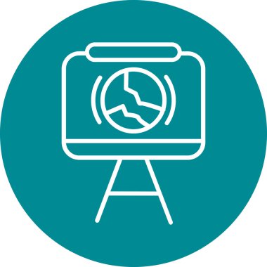 seo modern simgesinin vektör illüstrasyonu