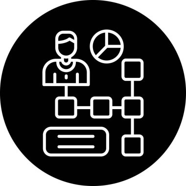 seo modern simgesinin vektör illüstrasyonu