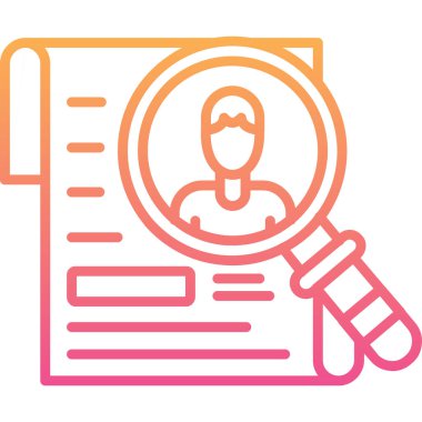 Ara. Web simgesi basit illüstrasyon