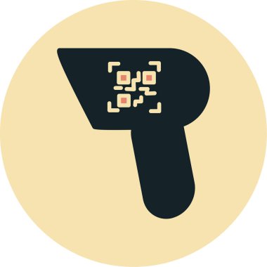 Gıda ikonu, vektör illüstrasyonu