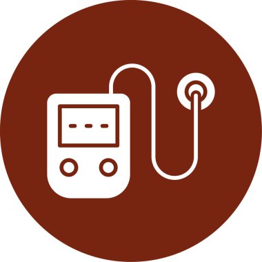 Bir radyonun vektör illüstrasyonu