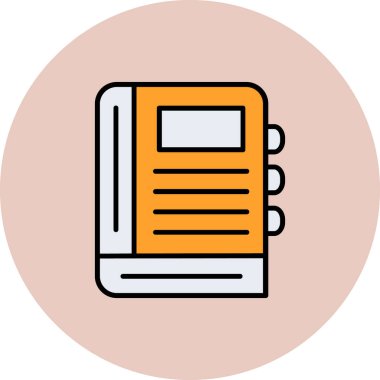 kitap web simge tasarlamak