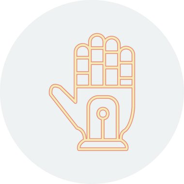 Bir simgenin vektör illüstrasyonu