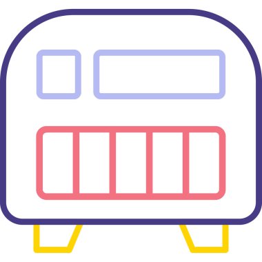 - Araba. Web simgesi basit illüstrasyon