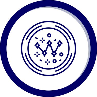 Bozuk para. Web simgesi basit tasarım