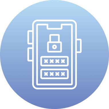 Giriş şifresi. Basit resimleme