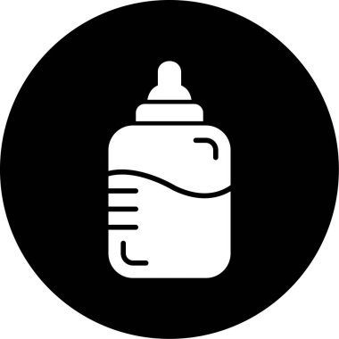 şişe simgesi vektör illüstrasyonu