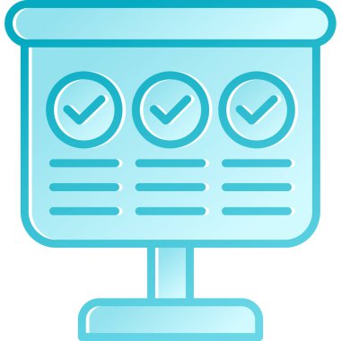 Modern bir simgenin vektör illüstrasyonu