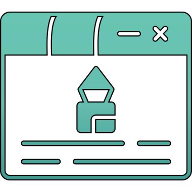 seo modern simgesinin vektör illüstrasyonu