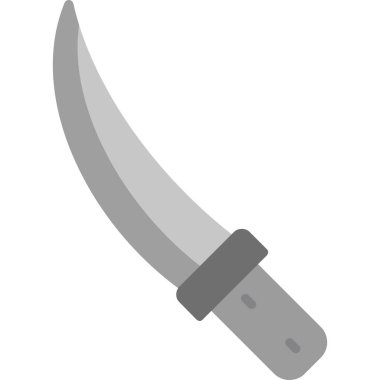 Bıçak. Web simgesi basit illüstrasyon