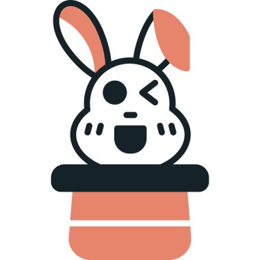 Mutlu Paskalya Düz ikonu, Paskalya konsepti