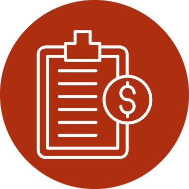 İş simgesinin vektör illüstrasyonu