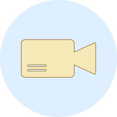 video oynatıcı vektör simgesi