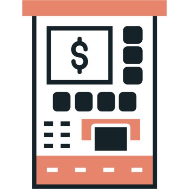 iş hesap makinesi simge, vektör çizim