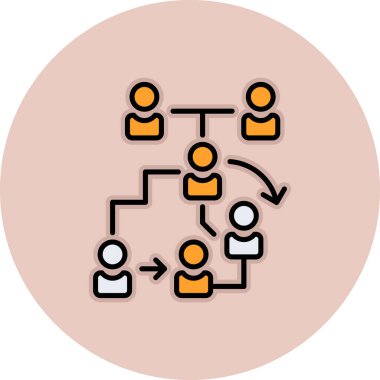 Seo simgesinin vektör illüstrasyonu