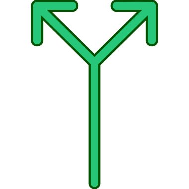 Ok. Web simgesi basit illüstrasyon