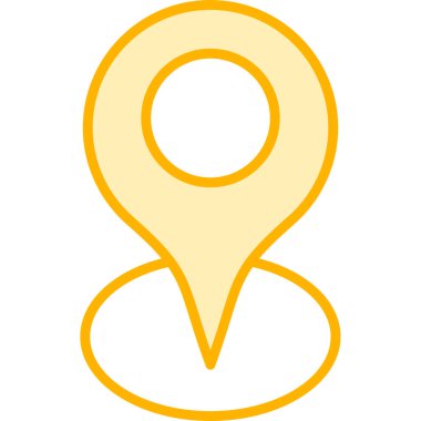 Yer belirleyici. Web simgesi