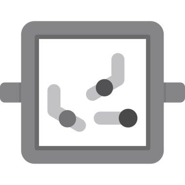 Bağlantı Vektörü Simgesi Tasarım İllüstrasyonu