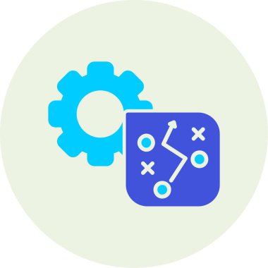 seo modern simgesinin vektör illüstrasyonu