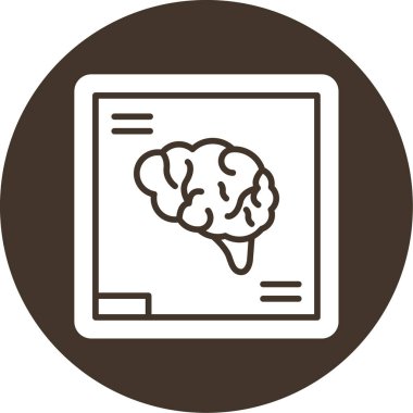 modern b eksikliği simgesi beyin vektör çizim