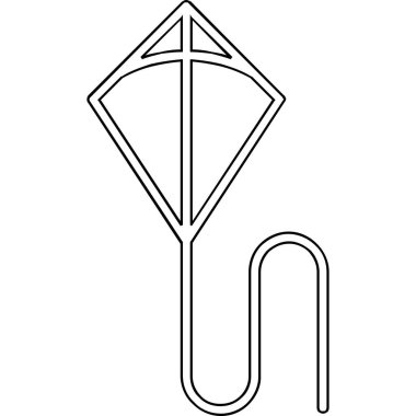 bir ipin satır biçimi simgesi