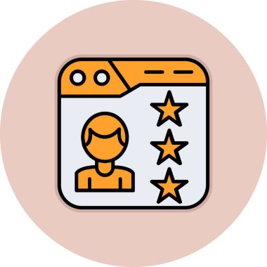 Web simgesi tasarımı illüstrasyonu