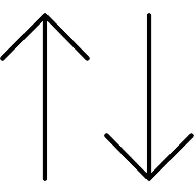 ok simgesi vektör illüstrasyonu