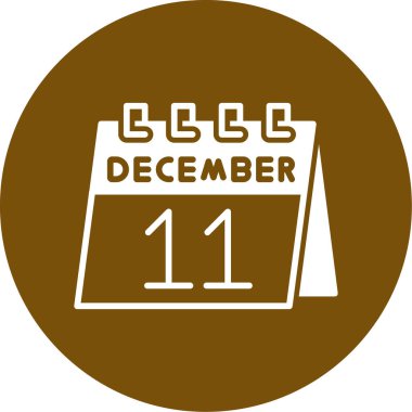 Takvim simgesi, vektör çizimi