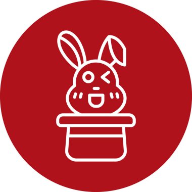 Tavşanın vektör çizimi