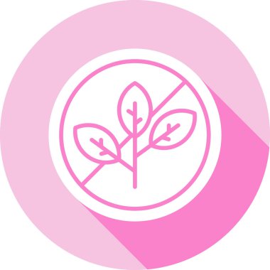 Kanser. Web simgesi basit illüstrasyon