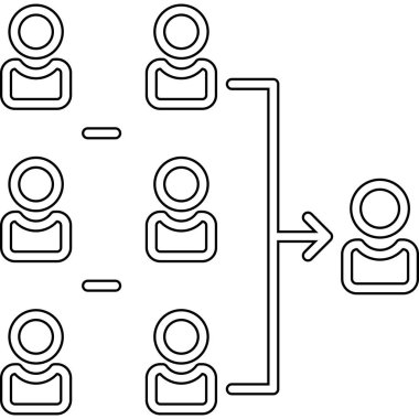 ağ paylaşım simgesi çizimi